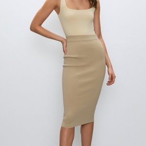 Babaton Sculpt Knit Tube Skirt - Brand new with tags